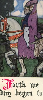 Preview of Illustration from the General Prologue of Chaucer's Canterbury Tales