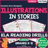 Illustrations in Stories: Reading Comprehension Worksheets