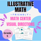 Illustrative Math Friendly Math Center Directions with Vis