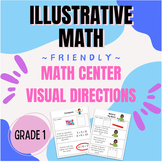 Illustrative Math Friendly Math Center Directions with Vis