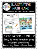 Illust Math Game Directions- First Grade - Unit 2