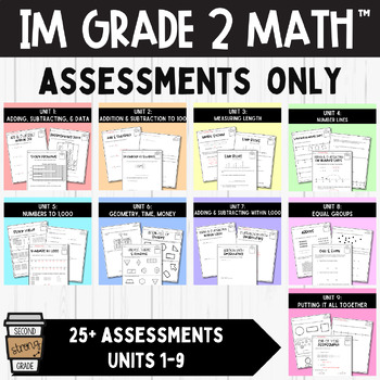 Preview of IM Grade 2 Math™ Assessment BUNDLE