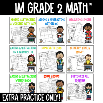 Preview of IM Grade 2 Math™ Extra Practice BUNDLE