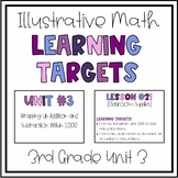 Illustrative Math: Grade 3 Unit 3 Learning Targets