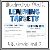 Illustrative Math: Grade 5 Unit 2 Learning Targets