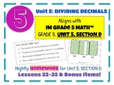 Illustrative Math HOMEWORK, Unit 5, Section D, DIVIDE Deci