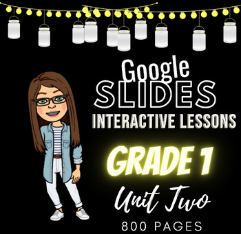 Preview of IM Grade 1 Math™ Slides Unit 2 Google Slides