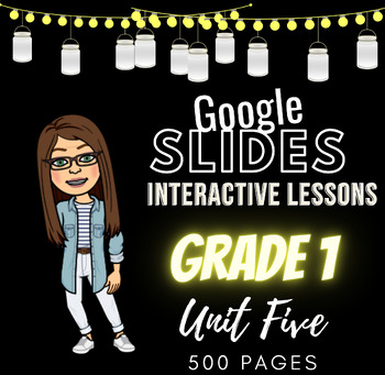 Preview of IM Grade 1 Math™ Interactive Slides Unit 5 Google Slides