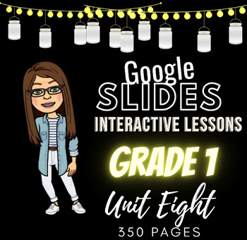 Preview of IM Grade 1 Math™ Interactive Slides Unit 8 Google Slides