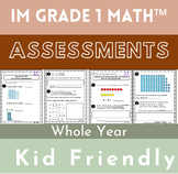 IM Grade 1 Math™ Unit Assessments in Google Slides & PDF