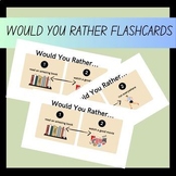 Illustrative Would You Rather Flashcards Life Edition