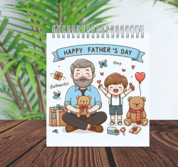 Preview of Ilustraciones Feliz día del padre "Happy faher day" Español/ English Formato PDF
