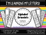 I'm Learning My Letters! {Alphabet Bracelets}