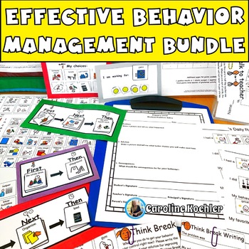 Preview of Effective Behavior Management Whole Class Autism ADHD Student Charts