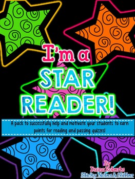 I'm a Star Reader! {A Data Tracking Resource for Quizzes/Points}