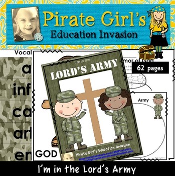 Preview of I'm in the Lord's Army (Biblical Military Unit)