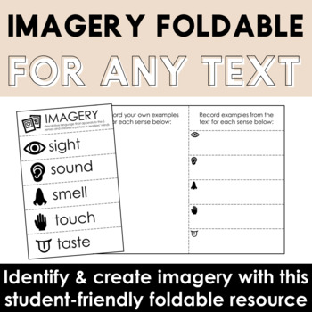 how to identify imagery in a poem