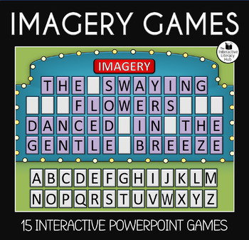 Preview of Imagery Games - Examples of Imagery in Sentences - 15 Games