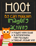 Imagery Lesson Activity for Hoot by Carl Hiaasen