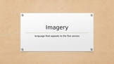 Imagery - the five senses - more than just "seeing it"