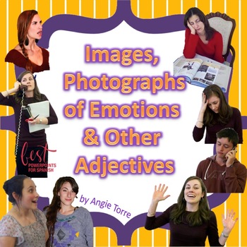 Preview of Images | Photographs | Clipart of Feelings and Adjectives