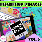 Images ÉTÉ French Summer Writing Prompts Observation Descr