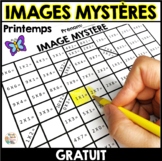 Images mystères - Multiplications - Printemps - GRATUIT