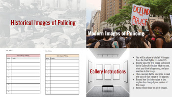 Preview of Images of Policing: Photo Gallery + Reflection + Critical Thinking Questions