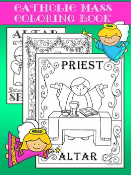 Preview of Images of the Catholic Mass Coloring Book