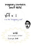 Imaginary Numbers Poster