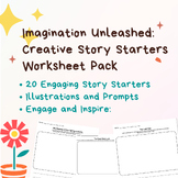 Imagination Unleashed: Creative Story Starters Worksheet Pack