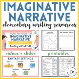 Imaginative Narrative Writing Resources for Elementary Students + Teachers