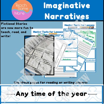 Preview of Imaginative Narrative: Bringing Characters to Life (Narratives year around)
