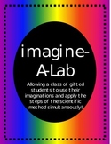 Imagine-A-Lab - using the steps of the scientific method i