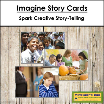 Preview of FREE Imagine Story Cards