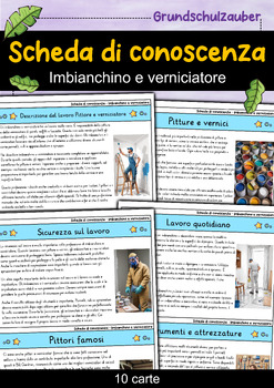 Preview of Imbianchino e verniciatore - Scheda di conoscenza - Professioni (italiano)