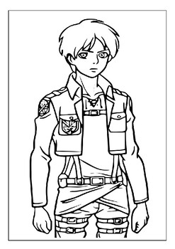 attack on titan coloring pages