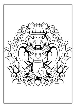 ganesha coloring pages