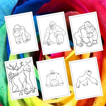How to Draw a Gorilla Step by Step | Drawings, Monkey drawing, Gorilla