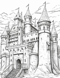 Amazing Magic Castle Coloring Book| 216 Magic Castle Color