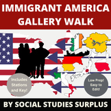 Immigrant America Gallery Walk/Stations Activity (1840-1924)