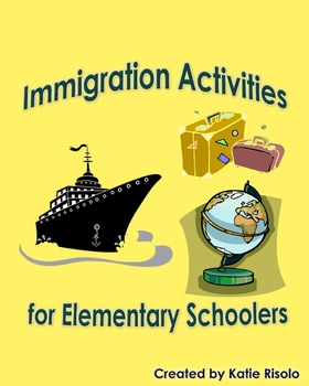 Preview of Immigration Activities for Elementary (Interdisciplinary) Pack