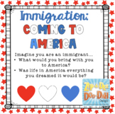 Immigration: Coming to America Activity