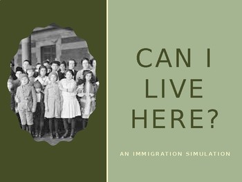 Preview of Immigration Simulation