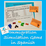 Immigration Simulation Game in Spanish / Juego de inmigración