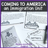 Immigration Unit Ellis Island | Writing Reading Passages I