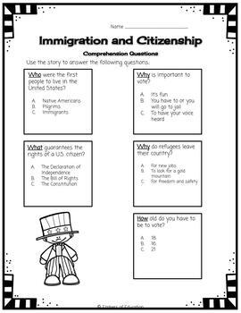 Immigration and Citizenship by Julia Alwine TPT