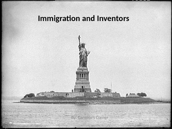 Preview of Immigration and Inventors BUNDLE 5th Grade Social Studies