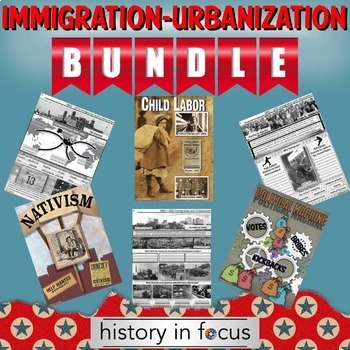 Preview of Immigration and Urbanization Bundle