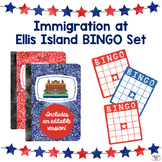 Immigration at Ellis Island BINGO